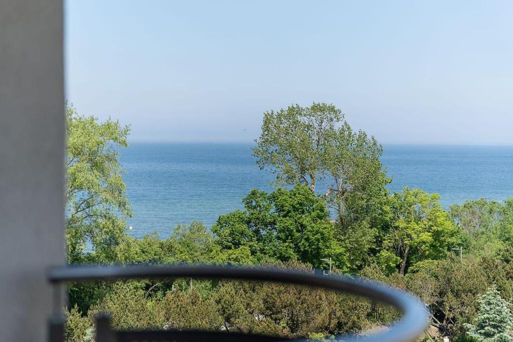 Apartament Ania Z Widokiem Na Morze W Hotelu Arka كولوبرزيغ المظهر الخارجي الصورة