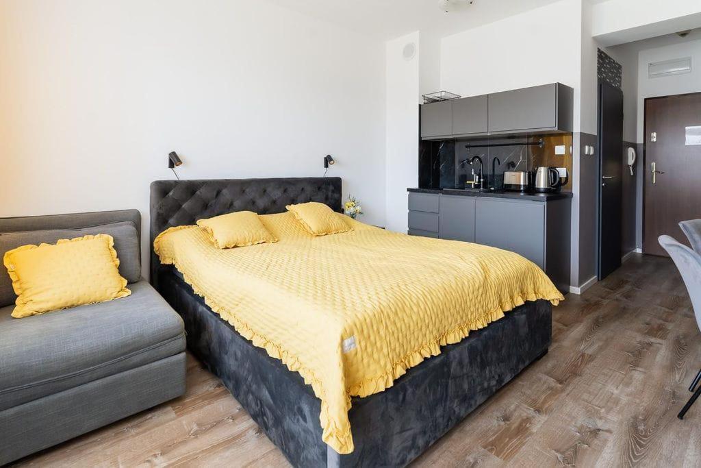 Apartament Ania Z Widokiem Na Morze W Hotelu Arka كولوبرزيغ المظهر الخارجي الصورة