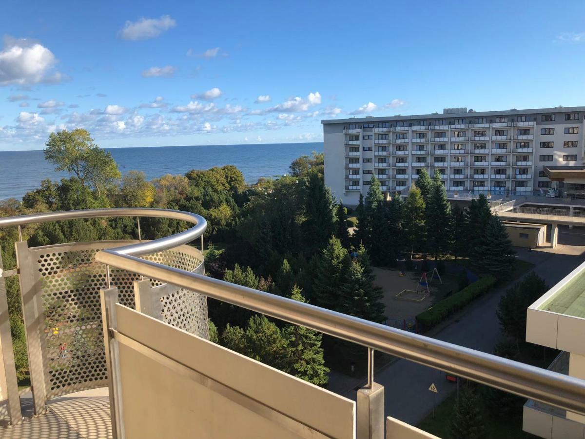 Apartament Ania Z Widokiem Na Morze W Hotelu Arka كولوبرزيغ المظهر الخارجي الصورة